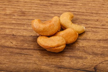 Doğal organik kaju fıstığı yığını.