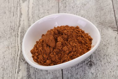 Kakao tozu, pişirmeye hazır.