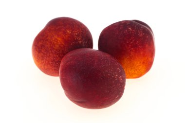 Tatlı, olgun, az nektarin meyvesi