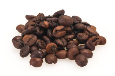 Pişirmeye hazır kahve çekirdekleri.