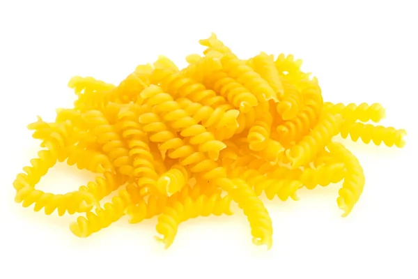 Raw Raw Fusilly Italian Pasta Ready Bowling — Stock Photo, Image