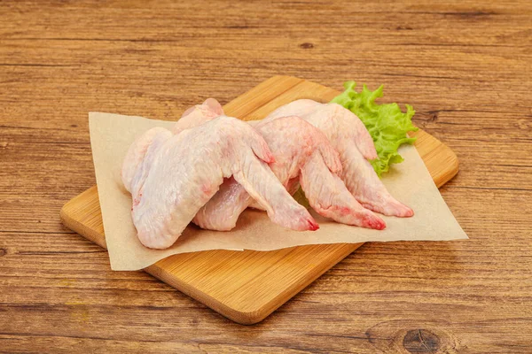 Rohe Chicken Wings Zum Kochen Bereit — Stockfoto