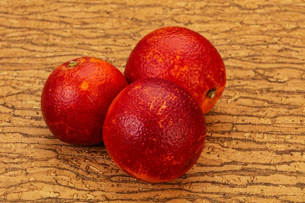 Червоний Солодкий Апельсин Над Природним Тлом — стокове фото
