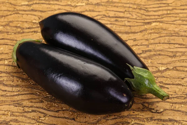 Raw Ripe Eggplant Ready Cooking — Stock Photo, Image