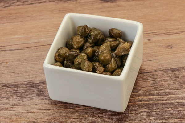 Tasty Marinated Capers Bowl — Stock Photo, Image