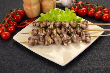 Tavuk kalpler şiş - Asya Mutfağı