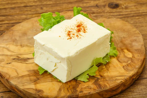 Fromage Pâte Molle Traditionnel Grec — Photo