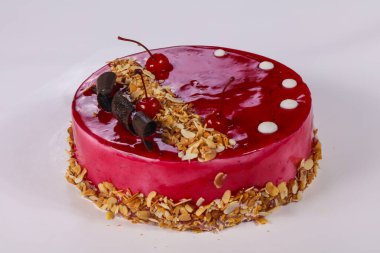 Kremalı tatlı pasta.