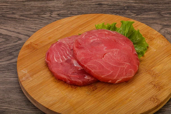 Syrový Steak Tuňáka Gril — Stock fotografie