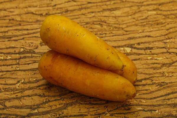 Natural Vegan Food Raw Yellow Carrot — Stock Photo, Image