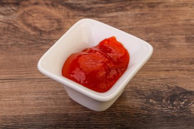 Meksika acılı acı biber sosu kasede