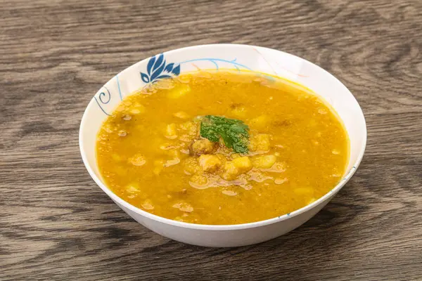 Sopa Guisantes Con Carne Verduras Ahumadas — Foto de Stock