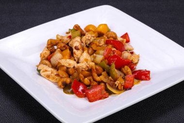 Asya mutfağı - Sebzeli kızarmış domuz eti