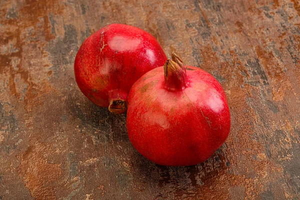 Färsk Mogen Saftig Och Söt Granatäpple Frukt — Stockfoto