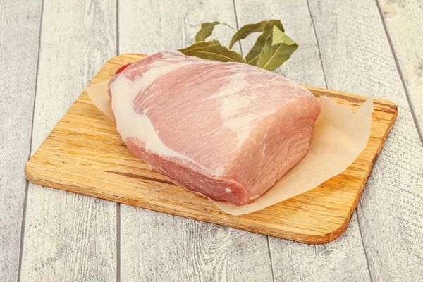 Raw Pork Meat Ready Cooking — Stock Photo, Image