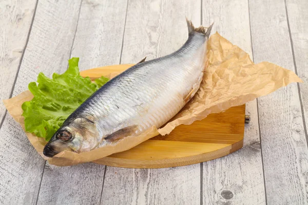 Peixe Arenque Salgado Pronto Para Comer — Fotografia de Stock