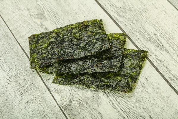 Cucina Asiatica Nori Fogli Patatine Spuntino — Foto Stock