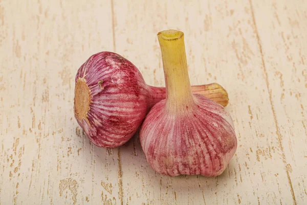 Aromawürze Junger Frischer Knoblauch Zum Kochen — Stockfoto