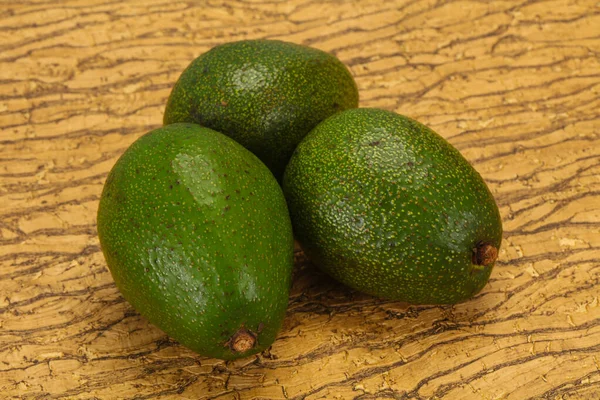 Abacate Dietético Verde Maduro Supercomida Para Vegan — Fotografia de Stock