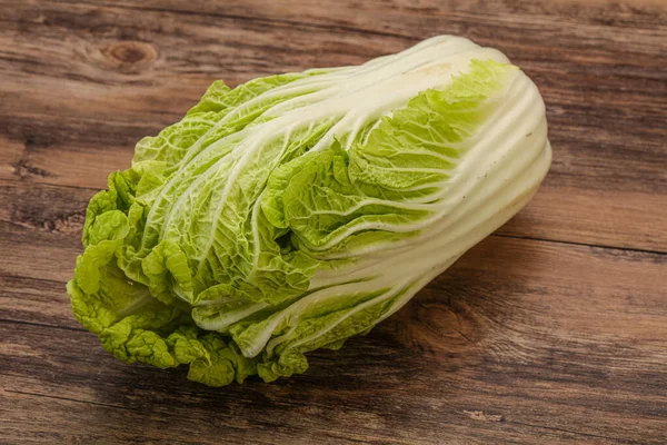 Veganistische Keuken Groene Verse Smakelijke Chinese Kool — Stockfoto