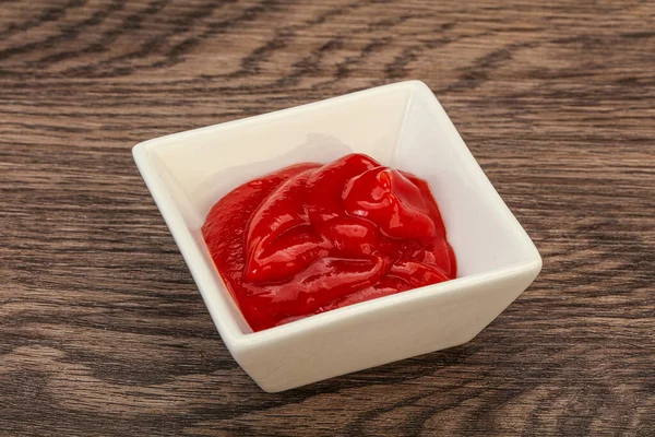 Sabroso Tomate Ketchup Bowl — Foto de Stock