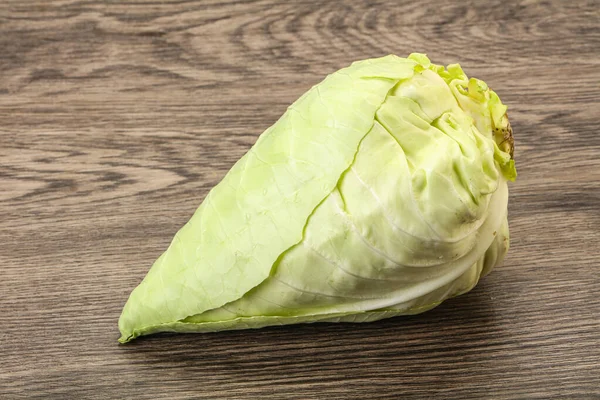 Cone Cabbage Dietary Vegan Cuisine — Stock Photo, Image