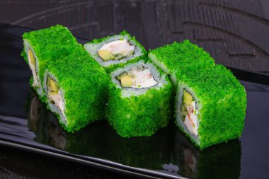 Yengeç etli geleneksel Japon dürümü