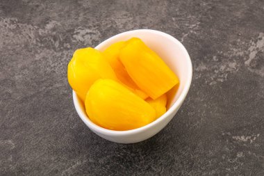 Kasede konserve Jackgruit atıştırmalığı