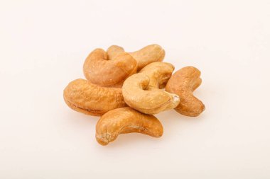 Doğal organik kaju fıstığı yığını.