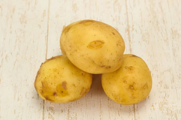 Young Small Seasonal Potato Heap Ready Cooking — Stock Photo, Image