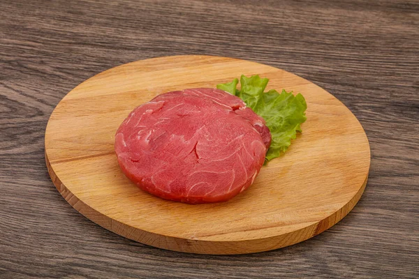 Raw Tuna Fish Steak Grill — Stock Photo, Image