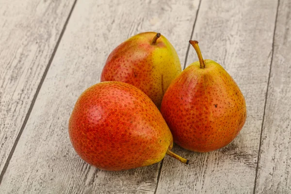 Doce Saboroso Fruta Truta Pera Madura — Fotografia de Stock