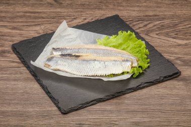 Salata yapraklı fileto.