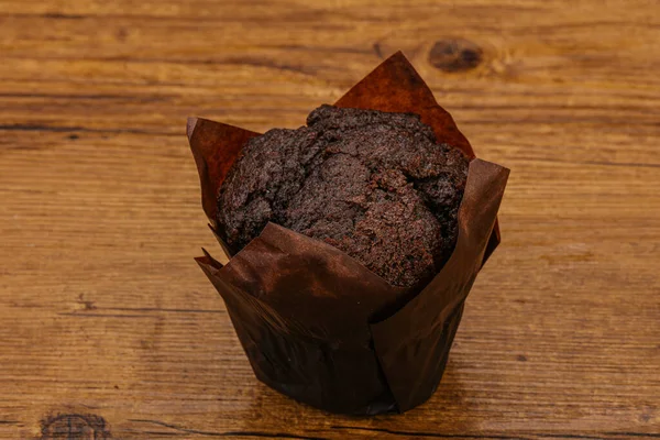 Lezzetli Tatlı Çikolatalı Kek Aperatifi — Stok fotoğraf