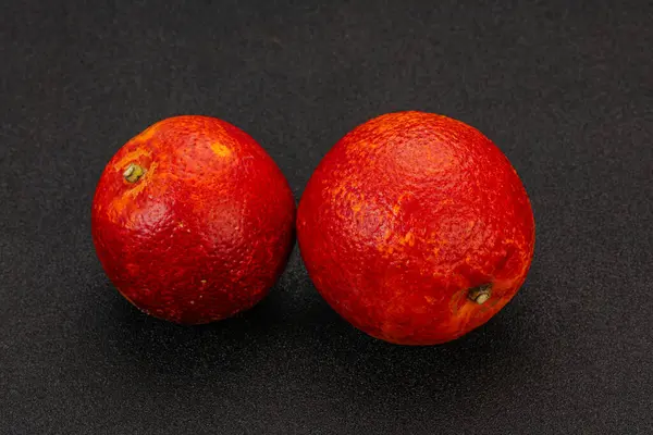 Rosso Dolce Arancione Sfondo Naturale — Foto Stock