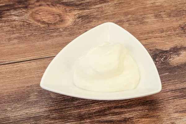 Dairy Sour Cream Bowl — Stock Photo, Image