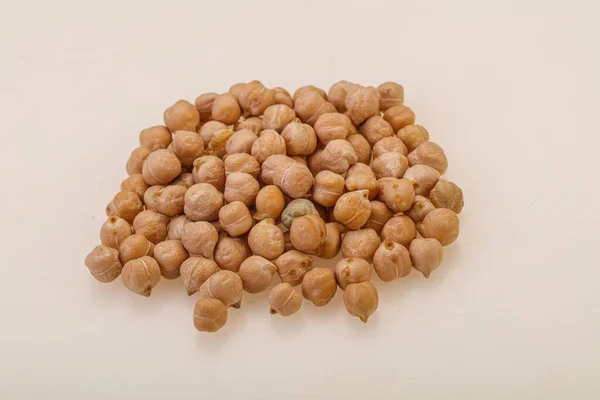 Vegan Cuisine Natural Dry Chickpea Heap — 스톡 사진