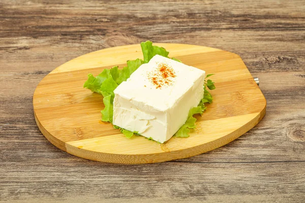 Greek Traditional Soft Feta Dairy Cheese — Stock Photo, Image