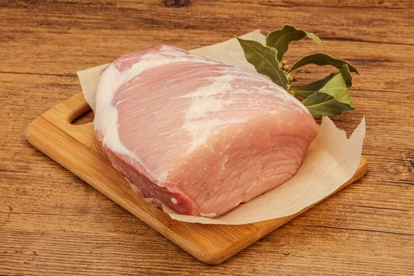 Raw Pork Meat Ready Cooking — Stock Photo, Image