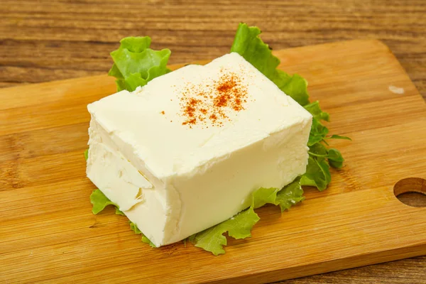 Griekse Traditionele Zachte Feta Kaas — Stockfoto