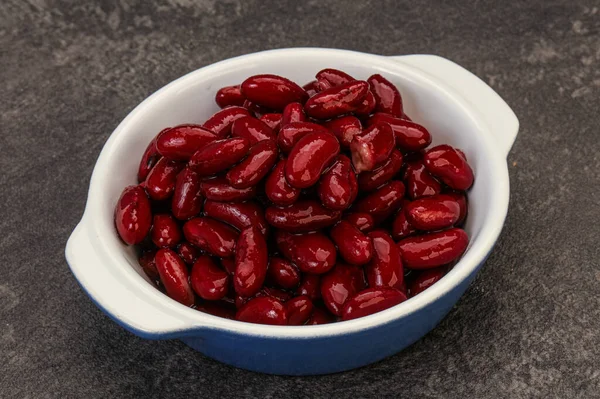 Red Baked Kidney Bowl Sauce — Stock Photo, Image