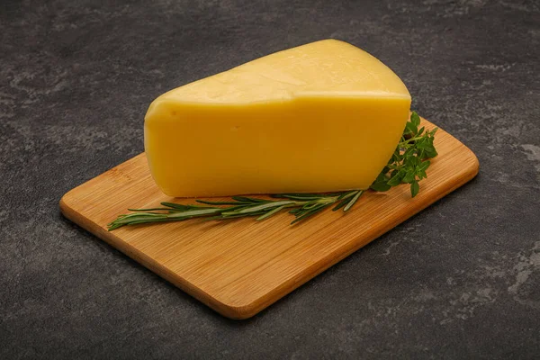 Sert Peynir Biberiye Fesleğen — Stok fotoğraf