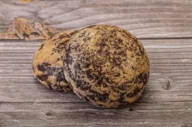 Tatlı ve lezzetli Rus zencefilli çörek yığını