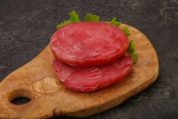 고기를 다랑어 스테이크 — 스톡 사진