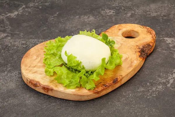 Italian Mozzarella Cheese Ball Board — Stock Photo, Image