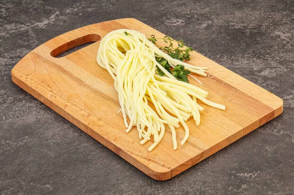 Snack Queso Chechil Spaghetti Bordo —  Fotos de Stock