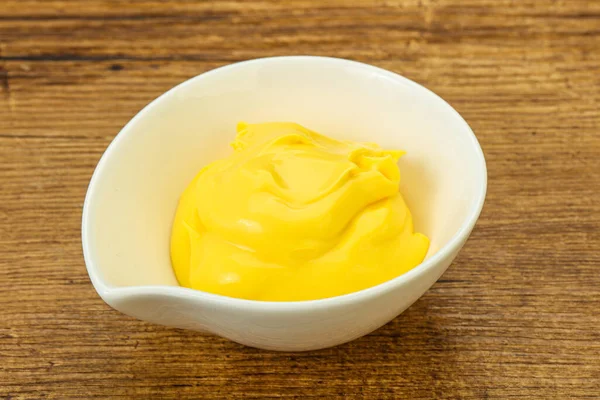 Natural Tasty Cheese Sauce Bowl — Stock Photo, Image