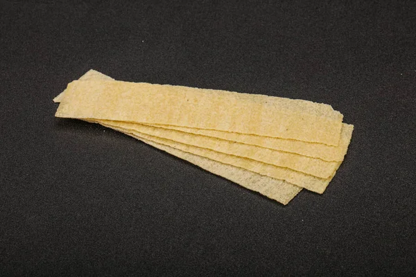 Natuurlijke Vet Gezouten Aardappel Chips Hoop — Stockfoto