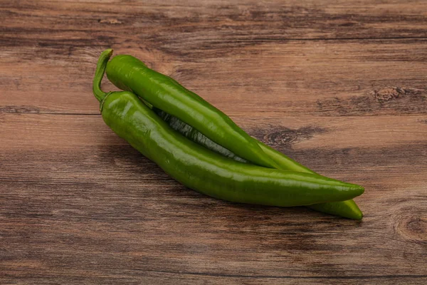 Ripe Tasty Spicy Green Pepper Halapenjo — Stock Photo, Image