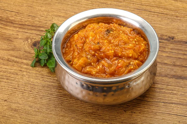 Kaukasische Küche Mangalsalat Mit Gegrilltem Gemüse — Stockfoto